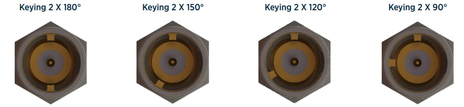 Amphenol / SV Microwave Keyed SMA Cable Assemblies Amphenol / SV Microwave Keyed SMA Cable Assemblies